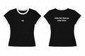 ILYBB Ladies Ringer Tee